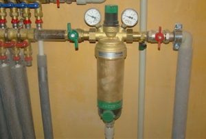 Установка фильтра грубой очистки воды в Зеленогорске