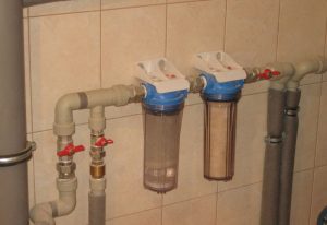 Установка проточного фильтра для воды в Зеленогорске